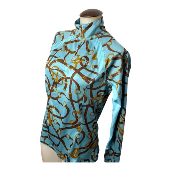 Ariat 1/4 Zip Base Layer Top ARIETTEK - Picture 5 of 12